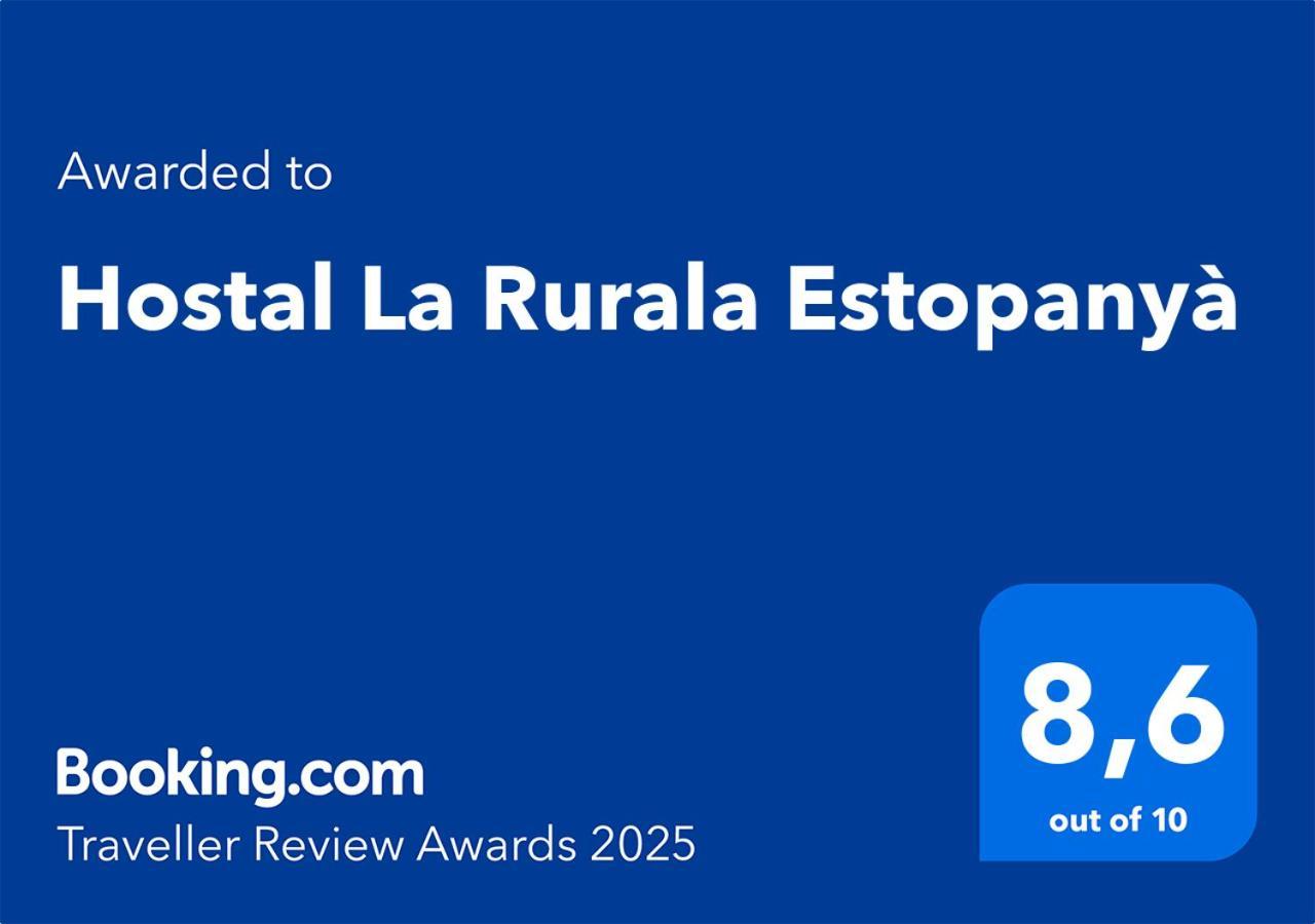 Hostal La Rurala Estopanya Estopinan del Castillo Exterior foto
